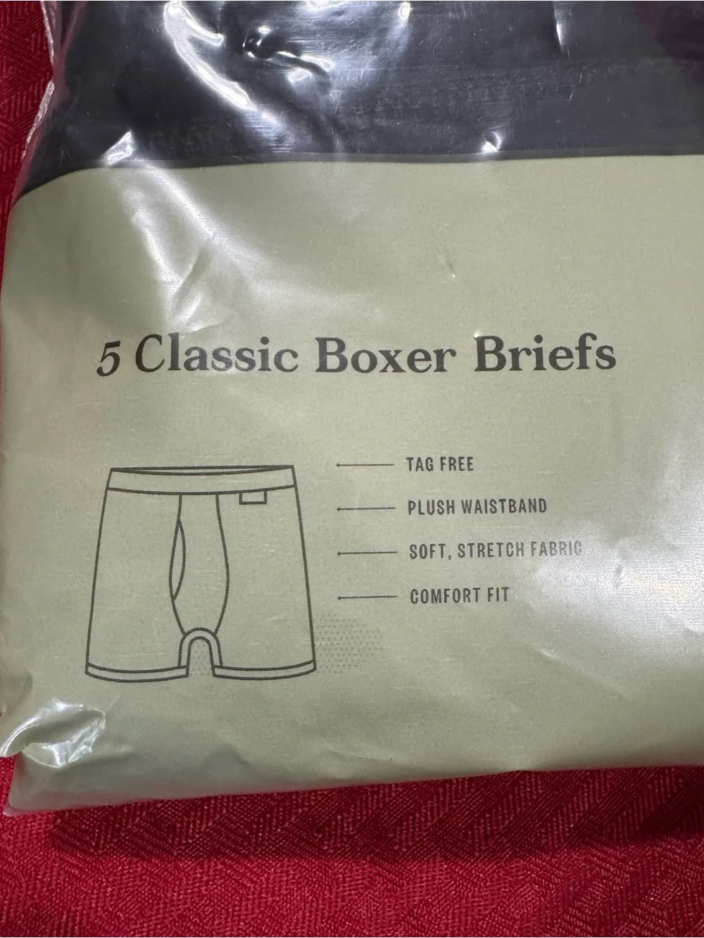 Goodfellow & Co Black Boxer Briefs - 5 Pack